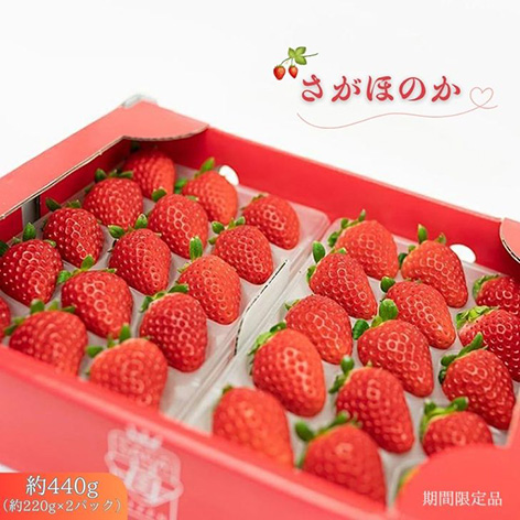 期間限定　佐賀県産いちごさがほのか